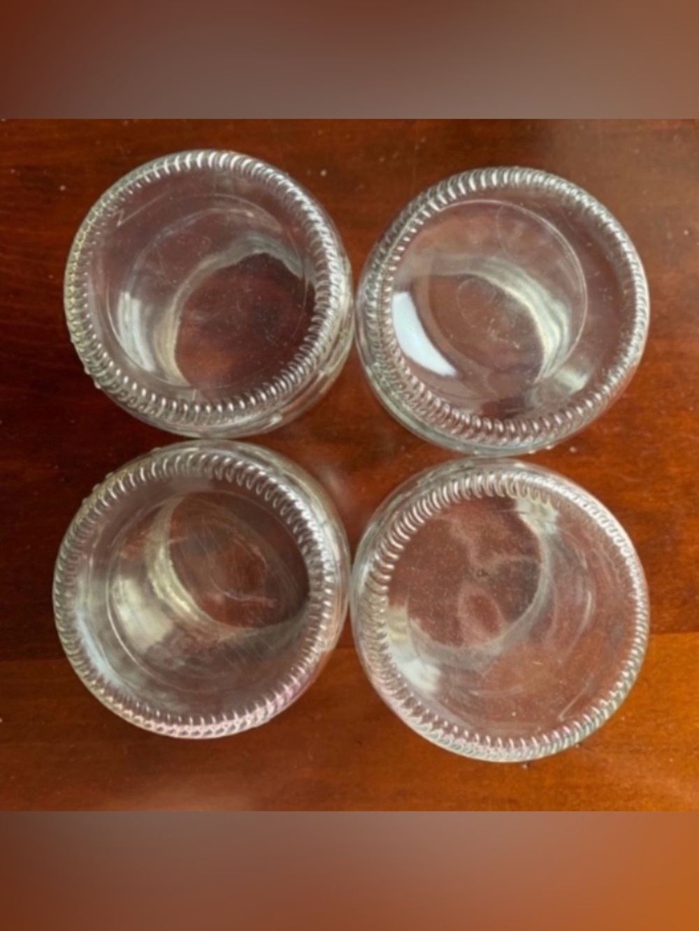 Set of 15 Mini Glass Jars Pots Cups - Picture 4 of 8